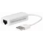 Microconnect USBETHW convertidor de medios de red blanco
