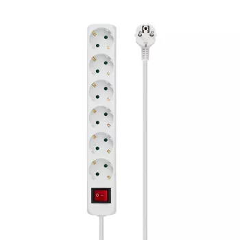 Microconnect GRU0065W regleta de alimentación 5 m 6 tomas AC interior blanco