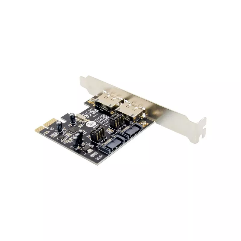 Microconnect MC-SATA3-T4 tarjeta/adaptador de interfaces interno SATA