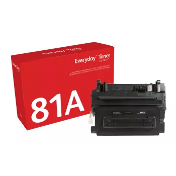 Tóner Everyday™ negro de Xerox, compatible con HP 81A (CF281A), capacidad estándar