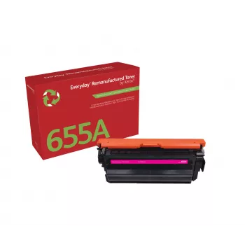 Tóner remanufacturado Everyday™ magenta de Xerox, compatible con HP 655A (CF453A), capacidad estándar