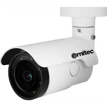 Ernitec 0070-05403-VAXALPR HALO-DX-402M cámara de seguridad IP tipo bullet, para interior y exterior, con cable, techo/pared