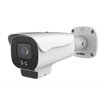 Ernitec 0070-08214 Deimos 5MP cámara de seguridad IP tipo bullet, para interior y exterior, con cable, techo/pared/poste