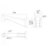 Ernitec 0070-10108 accesorio para cámara de seguridad soporte