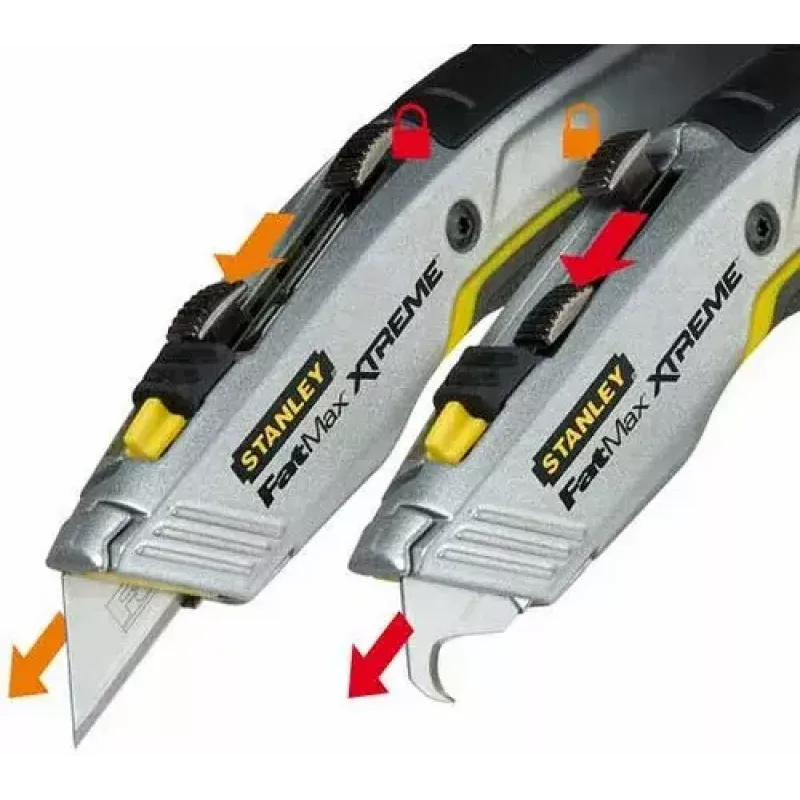 Cúter de hojas recambiables Stanley FatMax Xtreme 180 mm 1 unidad