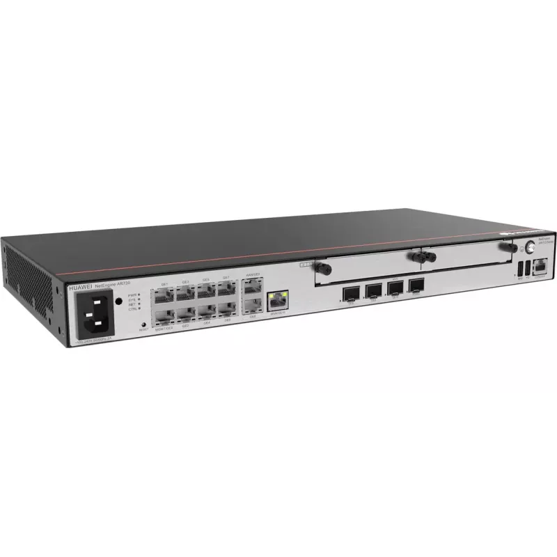 Router cableado Huawei NetEngine AR730 Gigabit Ethernet 1U 1400 MHz
