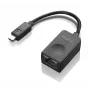 Lenovo 04X6435 Adaptador de cable RJ45 negro