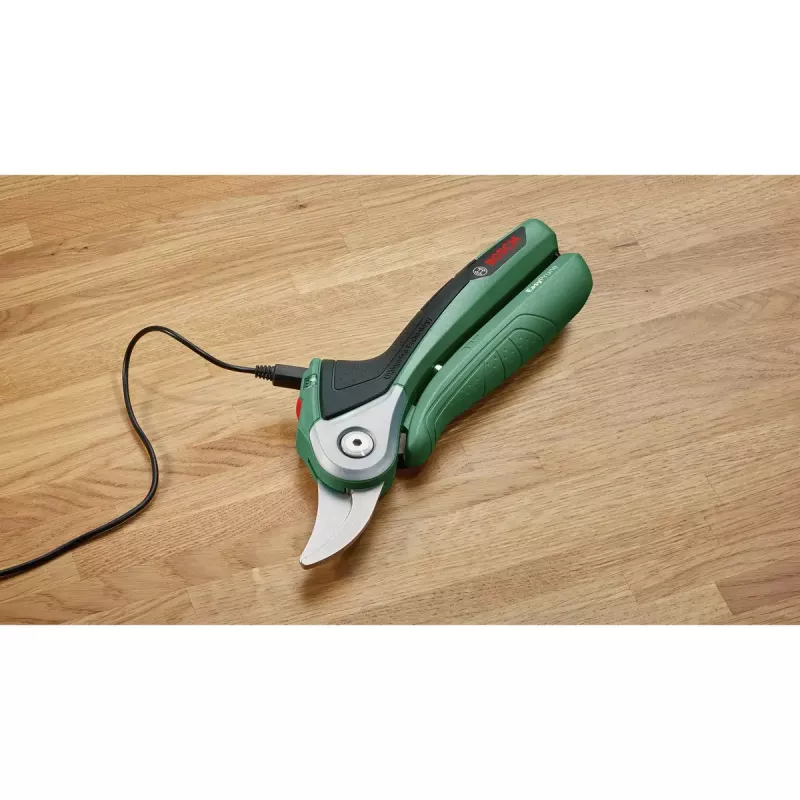 Bosch EasyPrune Classic 06008B2102 tijeras de podar inalámbricas, bypass, 3,6 V, capacidad de corte 25 mm, 490 g, verdes/negras