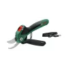 Bosch EasyPrune Classic 06008B2102 tijeras de podar inalámbricas, bypass, 3,6 V, capacidad de corte 25 mm, 490 g, verdes/negras