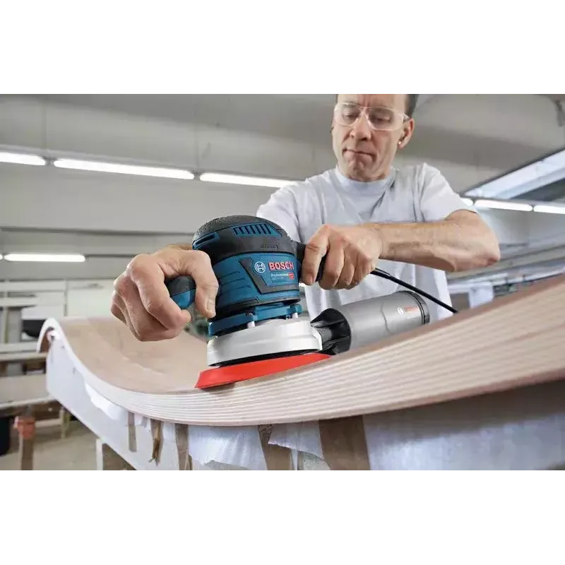 Bosch GEX 40-150 PROFESSIONAL Lijadora excéntrica 12000 rpm 24000 OPM negro, azul, gris, rojo 400 W