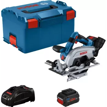 Bosch GKS 18V-57-2 L PROFESSIONAL 16,5 cm negro, azul, plata 5000 rpm