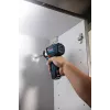 Bosch GDR 12V-105 Professional 06019A6977 llave de impacto inalámbrica, 2 baterías de iones de litio de 2,0 Ah, maletín, azul/negra