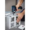 Bosch GDR 12V-105 Professional 06019A6977 llave de impacto inalámbrica, 2 baterías de iones de litio de 2,0 Ah, maletín, azul/negra