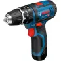 Bosch GSB 10,8-2-LI Professional Sin llave negro, azul, rojo