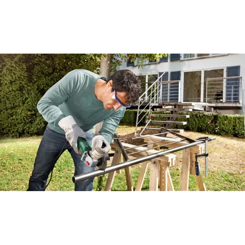 Bosch UniversalGrind 750-115 06033E2000 amoladora angular, 750 W, verde/negra