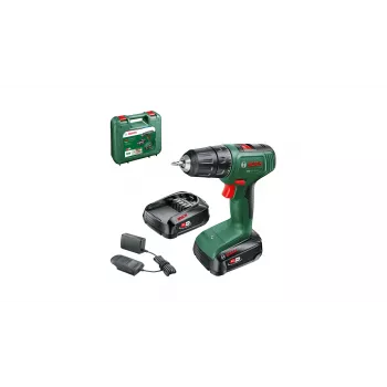 Bosch Easy Drill 18V-40 1630 RPM Sin llave 1,3 kg negro, verde