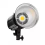 Luz LED de estudio Walimex Niova 100 W, 1 bombilla LED, carcasa de metal/plástico negra, LCD, 220–240 V, 50 Hz