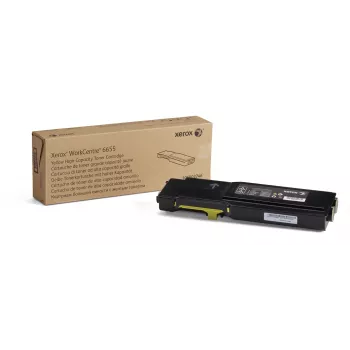 Xerox Genuine WorkCentre® 6655/6655i cartucho de tóner amarillo de alta capacidad (7500 páginas) - 106R02746