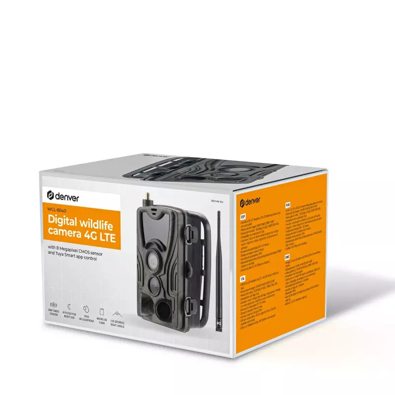 Cámara de vigilancia Denver WCL-8040 CMOS visión nocturna IP65