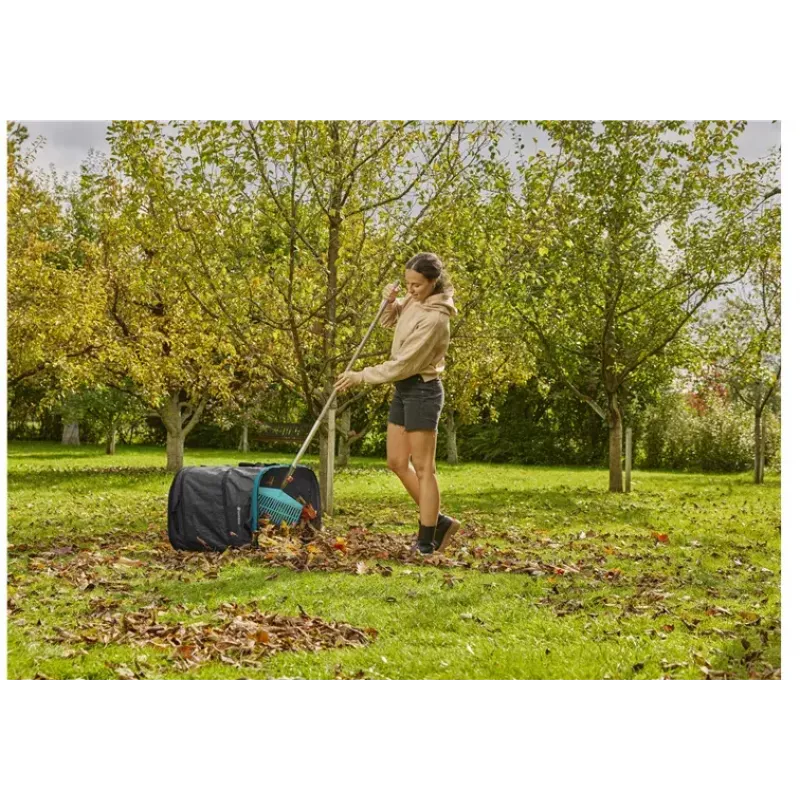 Bolsa de jardín GARDENA 11716-20 220 L negra verde ligera duradera