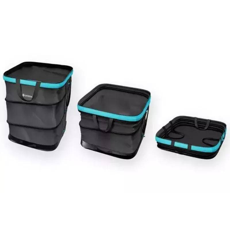 Bolsa de jardín GARDENA 11716-20 220 L negra verde ligera duradera