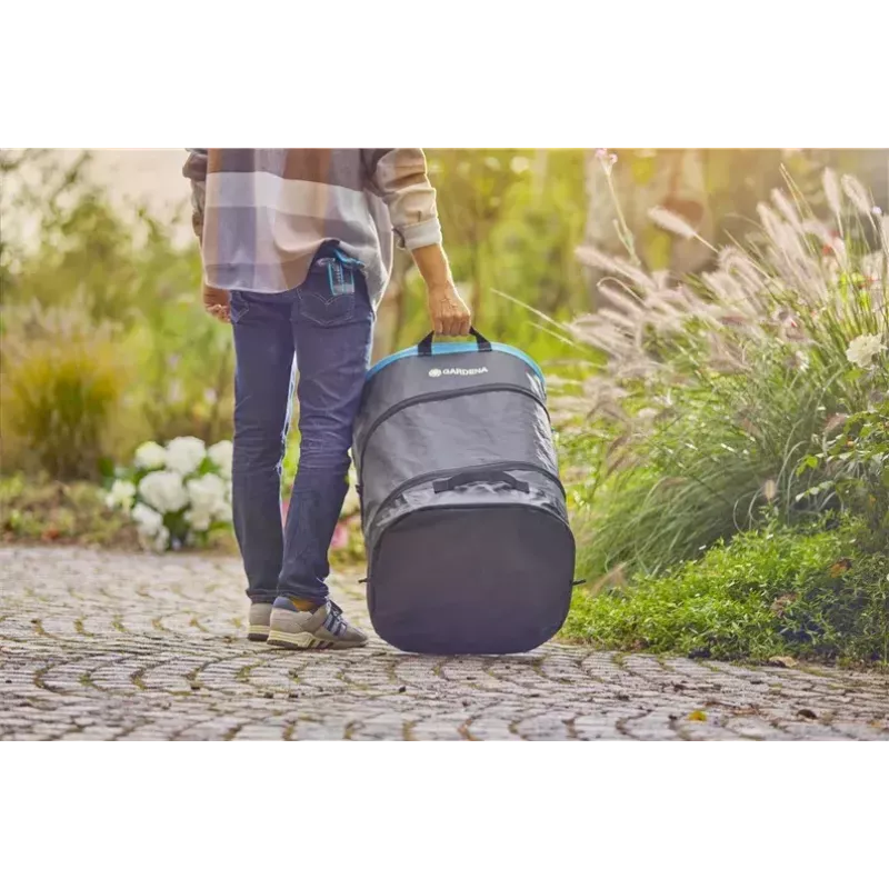 Bolsa de jardín GARDENA 11716-20 220 L negra verde ligera duradera