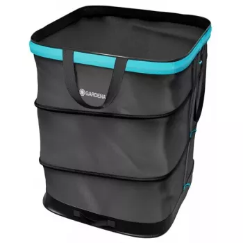 Bolsa de jardín GARDENA 11716-20 220 L negra verde ligera duradera