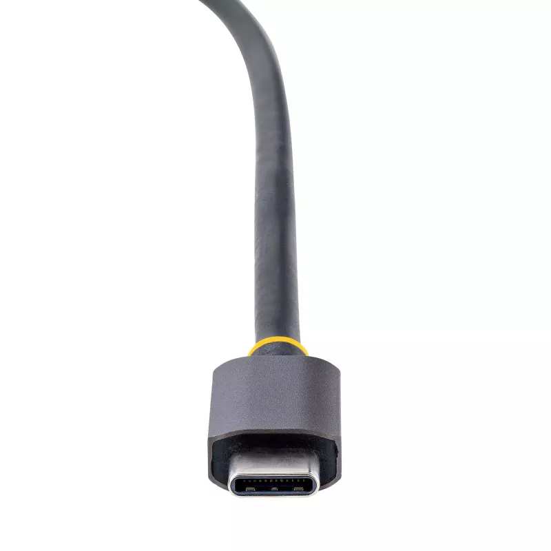 Adaptador de vídeo USB-C StarTech.com, adaptador USB-C a HDMI DVI VGA, hasta 4K 60Hz, aluminio, adaptador de pantalla de vídeo multipuerto, compatible con Thunderbolt 3/4, adaptador de viaje USB Type-C