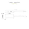 Adaptador de vídeo USB-C StarTech.com, adaptador USB-C a HDMI DVI VGA, hasta 4K 60Hz, aluminio, adaptador de pantalla de vídeo multipuerto, compatible con Thunderbolt 3/4, adaptador de viaje USB Type-C