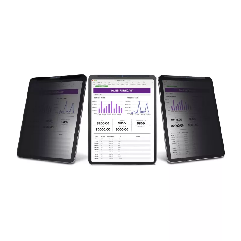 StarTech.com filtro de privacidad de 4 vías para iPad Pro de 11 pulgadas, para orientación vertical/horizontal, compatible con táctil, ángulo de visión +/- 30°, bloquea hasta el 51 % de luz azul, antirreflejo