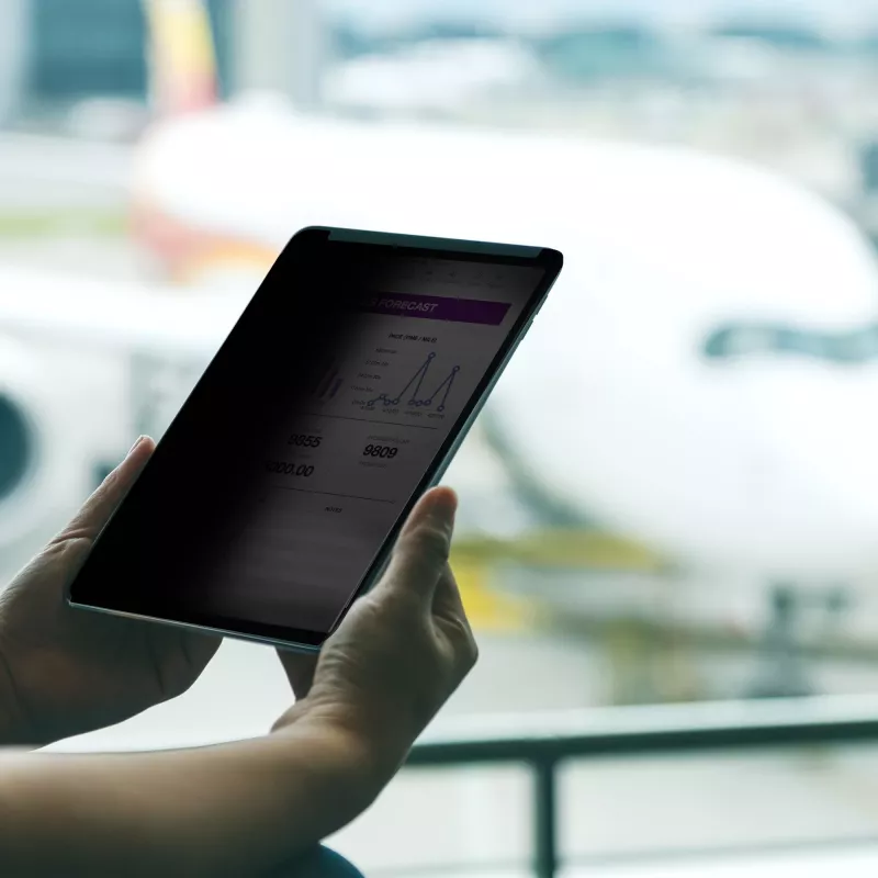 StarTech.com filtro de privacidad de 4 vías para iPad Pro de 11 pulgadas, para orientación vertical/horizontal, compatible con táctil, ángulo de visión +/- 30°, bloquea hasta el 51 % de luz azul, antirreflejo