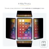 StarTech.com filtro de privacidad de 4 vías para iPad Pro de 11 pulgadas, para orientación vertical/horizontal, compatible con táctil, ángulo de visión +/- 30°, bloquea hasta el 51 % de luz azul, antirreflejo