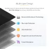 StarTech.com filtro de privacidad de 4 vías para iPad Pro de 11 pulgadas, para orientación vertical/horizontal, compatible con táctil, ángulo de visión +/- 30°, bloquea hasta el 51 % de luz azul, antirreflejo