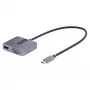 Adaptador de vídeo USB-C StarTech.com, adaptador multipuerto USB-C a HDMI VGA, audio de 3,5 mm, 4K 60Hz HDR, 100W PD Pass-Through, compatible con Thunderbolt 3/4 – adaptador de pantalla USB-C de viaje