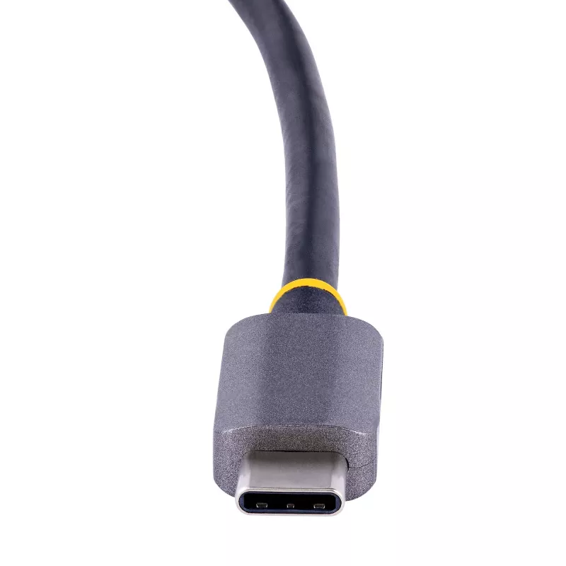 Adaptador de vídeo USB-C StarTech.com, adaptador multipuerto USB-C a HDMI VGA, audio de 3,5 mm, 4K 60Hz HDR, 100W PD Pass-Through, compatible con Thunderbolt 3/4 – adaptador de pantalla USB-C de viaje