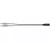 Headset Sandberg MiniJack con micrófono en línea