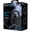 Headset SANDBERG BossBlaster USB — headset gaming con cable, 20–20000 Hz, cable de 2 m, 240 g, negro