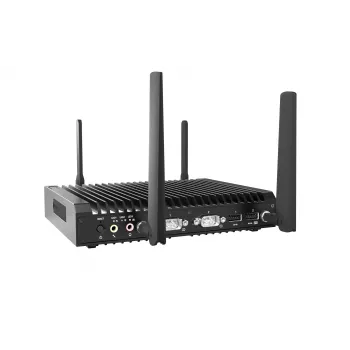 Lenovo ThinkEdge SE10 Intel Atom® x6425RE 8 GB DDR4-SDRAM 256 GB SSD Mini PC negro