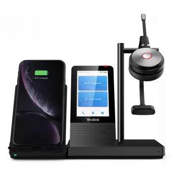 Yealink WH66 Mono UC-DECT auricular inalámbrico, oficina/call center, 20 - 20000 Hz, 80 g, auricular, negro