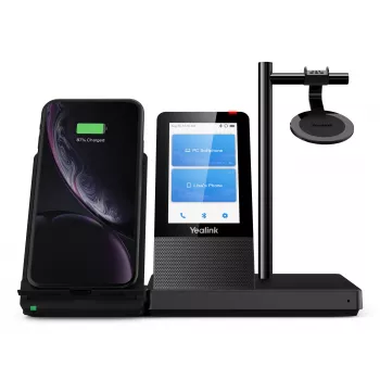 Yealink WH66 Mono UC-DECT auricular inalámbrico, oficina/call center, 20 - 20000 Hz, 80 g, auricular, negro