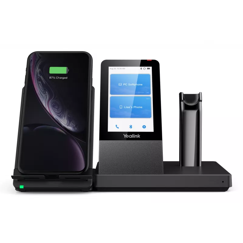 Yealink WH67 UC auricular, inalámbrico, oficina/call center, 20 - 14000 Hz, 19 g, auricular, negro