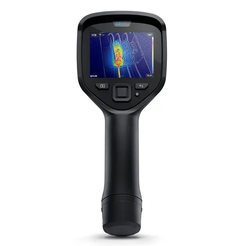 FLIR E8-PRO cámara termográfica, 320 x 240, de -20 a +550 °C, 9 Hz, pantalla táctil, Wi-Fi, negra