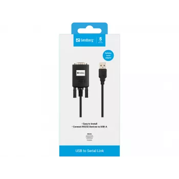 Enlace USB a serie Sandberg PL-2303GT