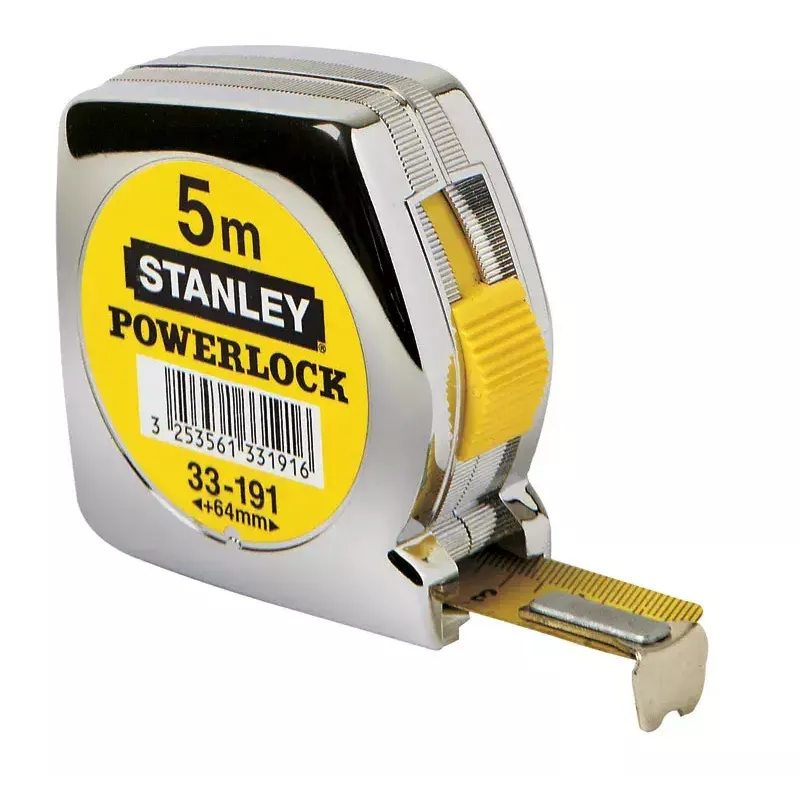 Stanley PowerLock 1-33-198 flexómetro, 8 m x 25 mm