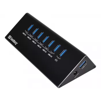 Hub USB 3.0 Sandberg 6+1 puertos
