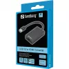 Convertidor USB 3.0 a HDMI Sandberg negro convertidor de vídeo pasivo