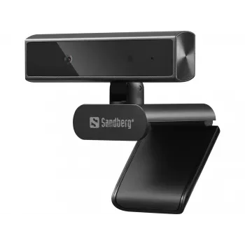 Webcam Sandberg Face-ID Webcam Mini 2 MP Full HD USB-C negro