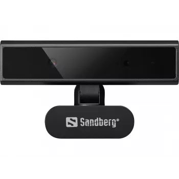 Webcam Sandberg Face-ID Webcam Mini 2 MP Full HD USB-C negro