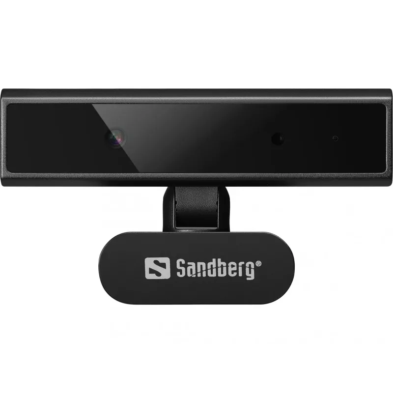 Webcam Sandberg Face-ID Webcam Mini 2 MP Full HD USB-C negro