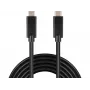 Cable USB-C a USB-C Sandberg 2M USB 3.1 Gen.2, 2 m, USB C, USB C, USB 3.2 Gen 2 (3.1 Gen 2), conector macho/conector macho, negro